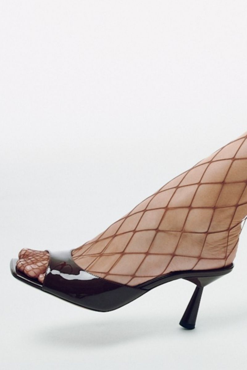GRETA MULE IN CHOCOLATE BROWN - CULT MIA