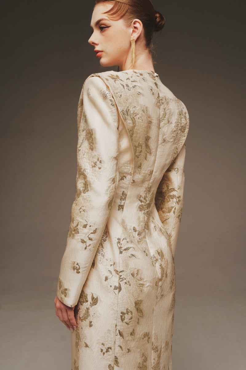 THE AURELIA BROCADE GOWN