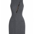 Keira Tong lace peek mini dress featuring delicate lace fabric and a fitted silhouette, perfect for stylish occasions.