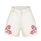 Estefania honey rose shorts with a casual fit and adjustable waistband, featuring a soft fabric and stylish design.