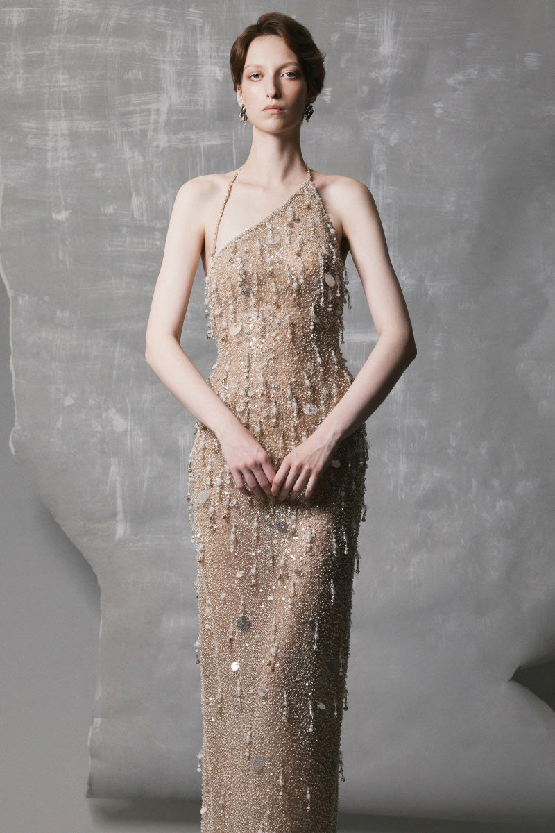 slim fit dress slacks Life of The Party One Shoulder Mini Dress Copper Gold / L slim fit dress slacks Life of The Party One Shoulder Mini Dress Copper Gold / L
