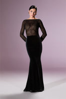 Nur Karaata AURELINE gown featuring elegant fabric and intricate design, perfect for formal occasions.