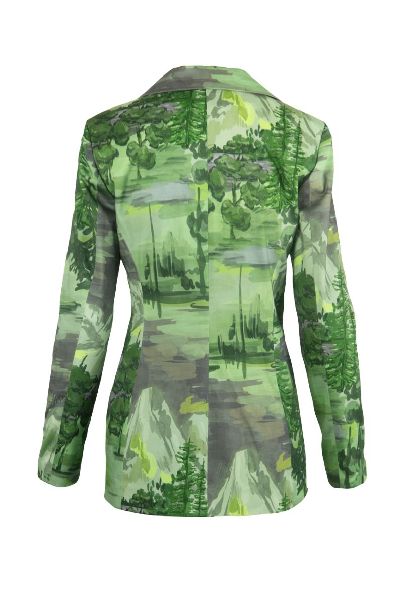 GREEN LANDSCAPE SUIT SET - CULT MIA