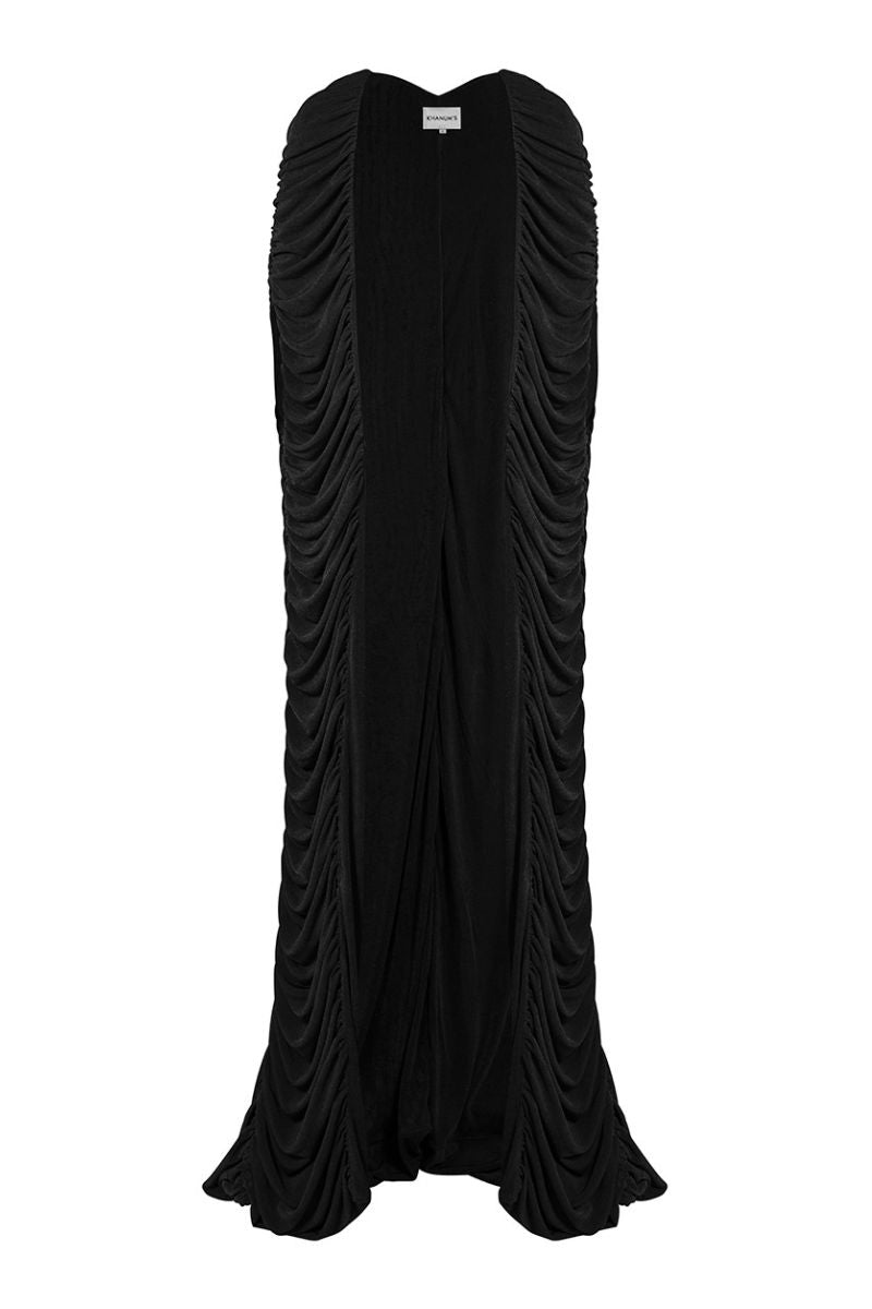 KATHENA CAPE IN BLACK - CULT MIA