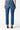 DARK BLUE HIGH-RISE SLIM-LEG JEANS | Ideo | CULT MIA