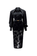 Do Long Refloré Co-ord set featuring a stylish matching top and pants in vibrant floral print.