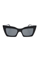 Moy Atelier Shadow Dark Knight sunglasses with black frames and tinted lenses, stylish eyewear for sun protection.