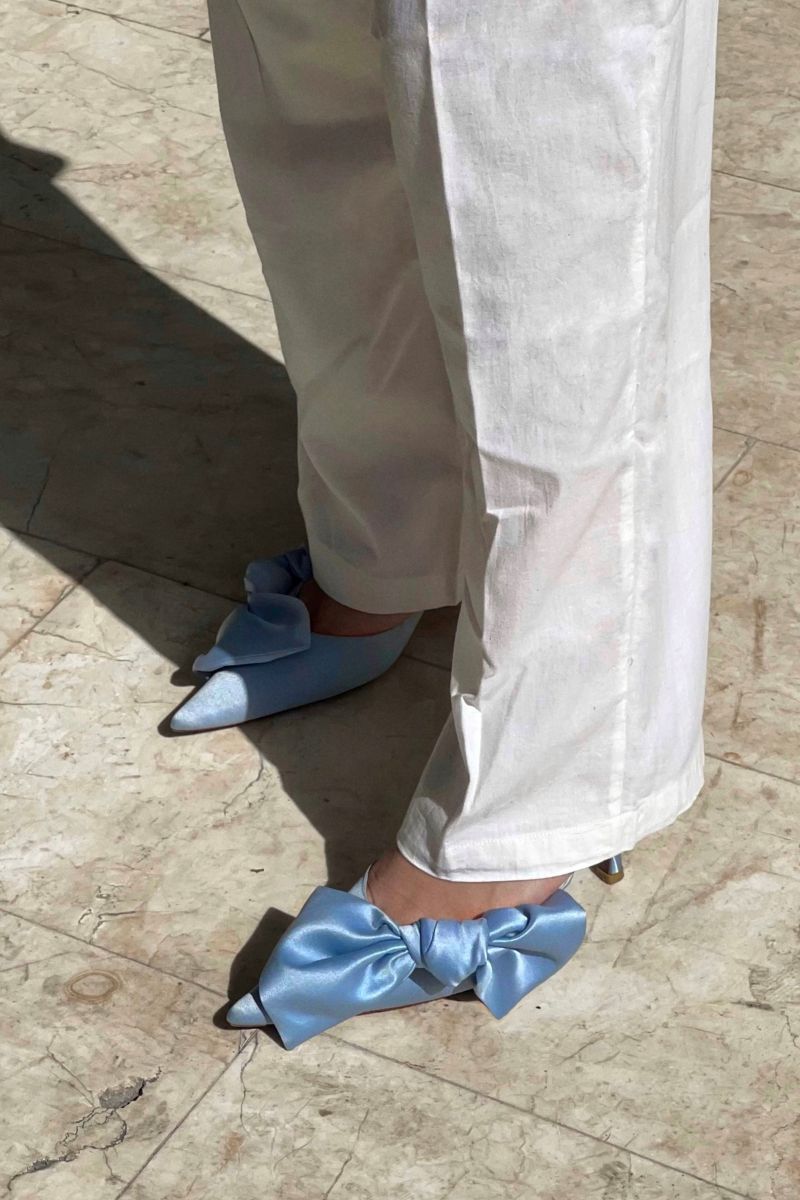 Christin Wu Cinderella bow heels, elegant women's high heels with decorative bow detail, stylish and comfortable footwear for formal wear