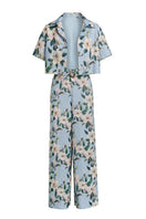 Nur Karaata Tropic Twist co-ord set featuring a matching top and pants with vibrant tropical print and relaxed fit.