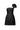 JOY BLACK MINI DRESS WITH BIG FRILL