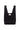 TWO-TONE TOTE BAG IN BLACK