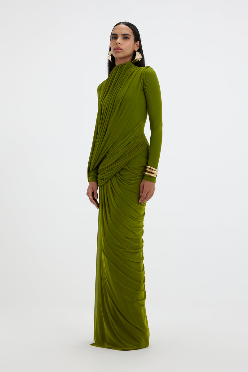 Deme By Gabriella Suzie maxi dress, elegant floral maxi dress with flowing fabric and sleeveless design, perfect for summer wear.