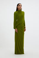 Deme By Gabriella Suzie Maxi Dress in flowing fabric with a stylish design, perfect for elegant occasions.