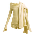 Deme By Gabriella SAKI Co-Ord Set featuring matching top and pants in a stylish, coordinated fashion ensemble.