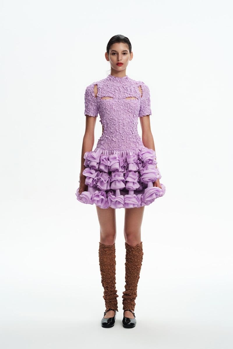 LILAC ZURI MINI DRESS - CULT MIA