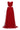 LEONIE SCARLET RED STRAPLESS CUT-OUT MAXI DRESS - CULT MIA