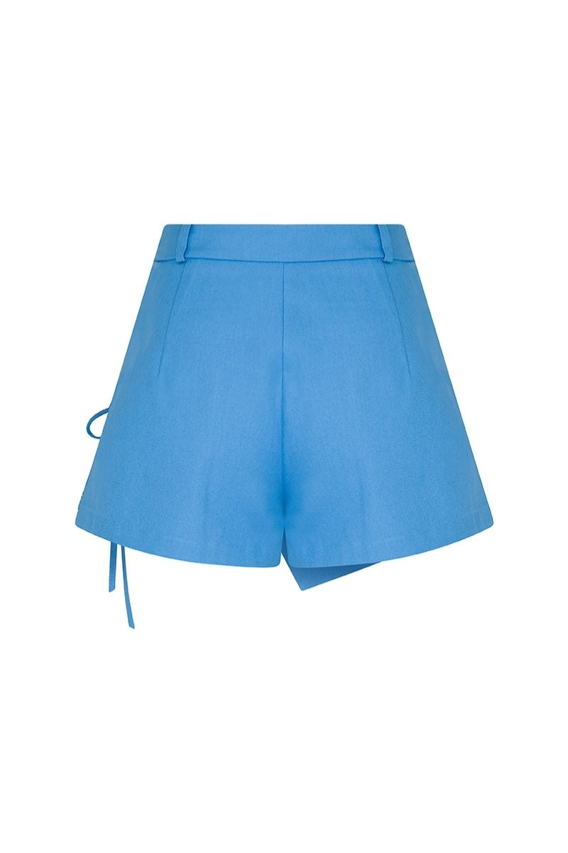 HOLLY BLUE PRINTED SKORT - CULT MIA