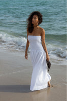 Ice blue Provence maxi dress by Summer Away featuring flowing fabric and elegant design, perfect for warm-weather occasions.