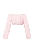 Summer Away Cairo Rose Water top shown in soft pink fabric with a relaxed fit and stylish sleeveless design.