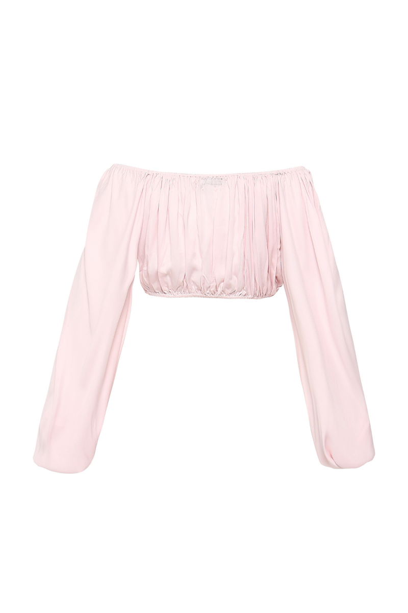 Summer Away Cairo Rose Water top shown in soft pink fabric with a relaxed fit and stylish sleeveless design.