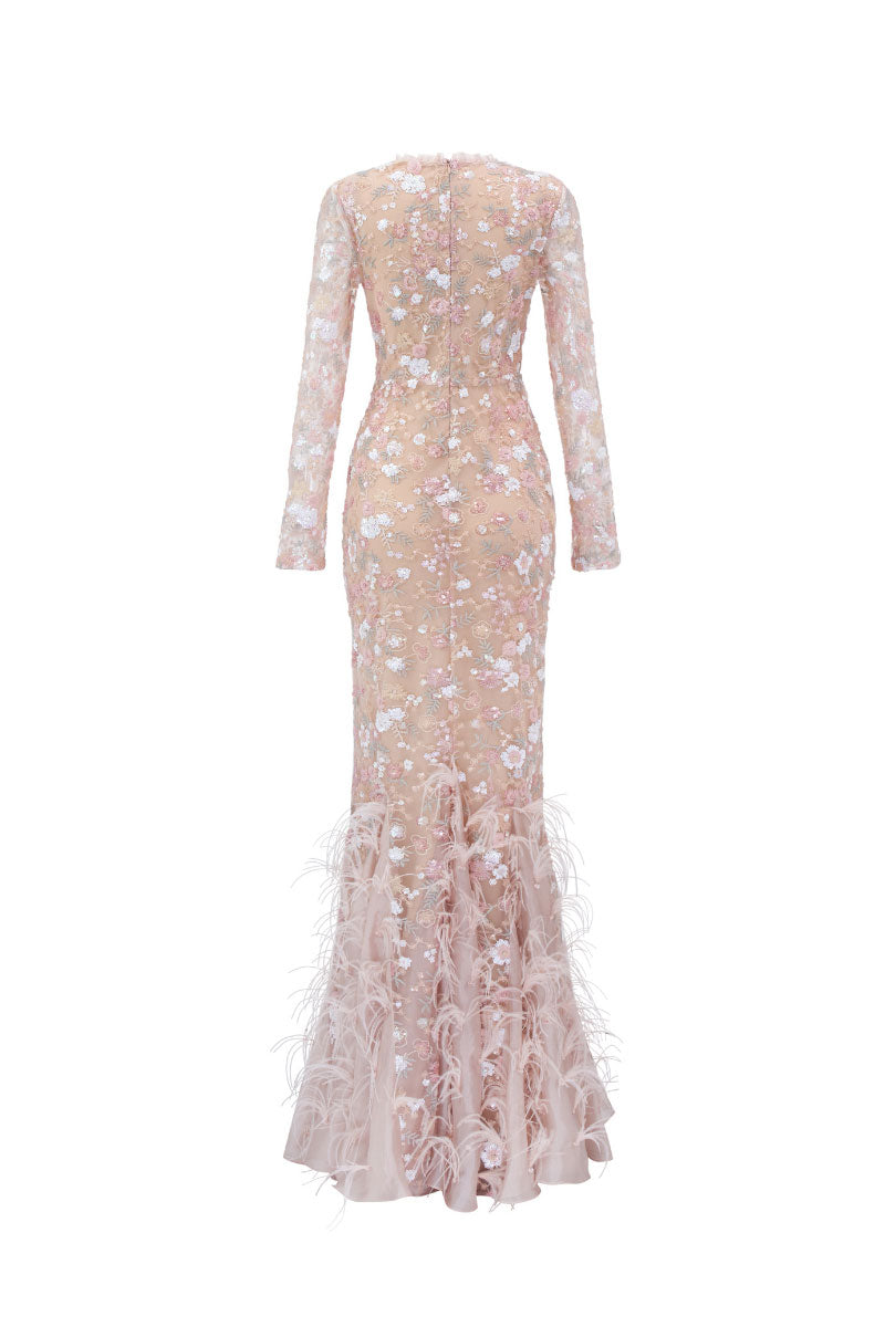 Arti Apparel HELI Maxi Dress featuring flowing fabric and a stylish design, perfect for casual or formal occasions.