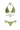 VERDE TRIANGLE BIKINI SET - CULT MIA