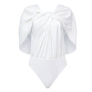 Arti Apparel Veris Top, stylish women's tops with a fitted design, shown in a neutral color on a plain background.