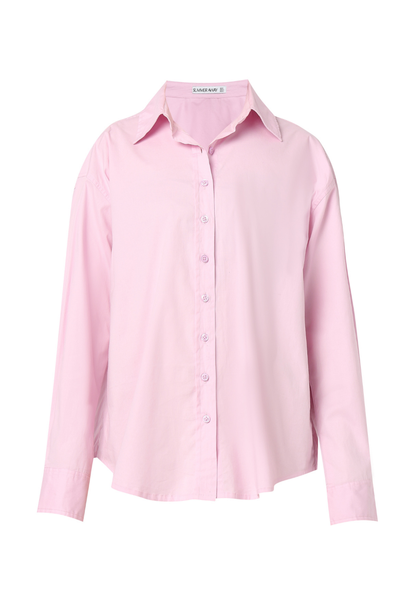 Summer Away Ravenna shirt in Rose Shadow, lightweight women's shirt with soft pink and rose tones, casual and chic.