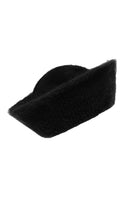 Lalo handmade black knitted hat featuring a cozy, textured design, perfect for stylish winter wear.