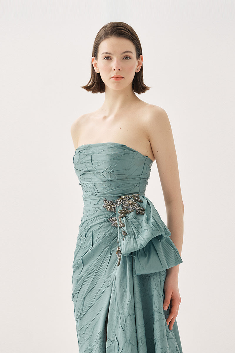 MARLOW DRESS IN BLUE HAZE MARLOW DRESS IN BLUE HAZE