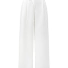 White Jane pants by Arti Apparel, showcasing a sleek, tailored fit with a smooth fabric finish and classic design.