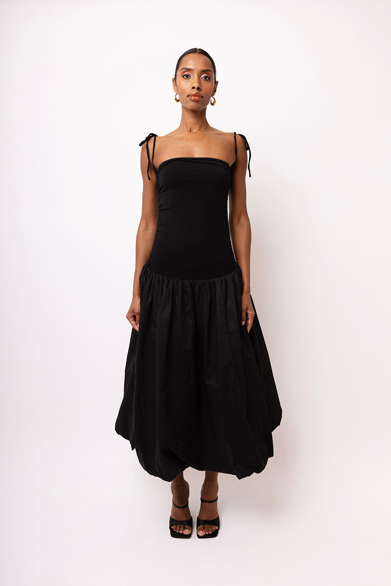 ALEXA DRESS IN BLACK - CULT MIA