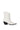 BOTTINES DE COWBOY DALLAS EN BLANC CASSE