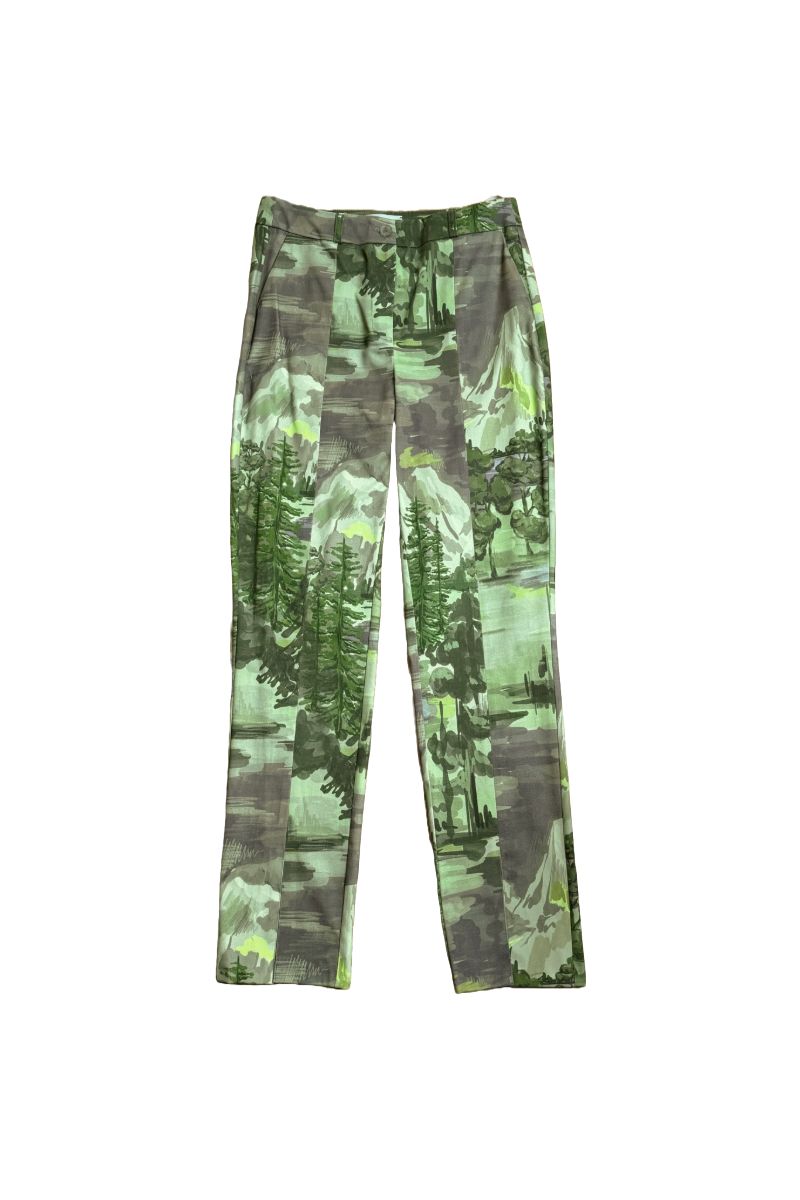 GREEN LANDSCAPE SUIT SET - CULT MIA