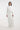 NADIA WHITE DRAPED GOWN - CULT MIA