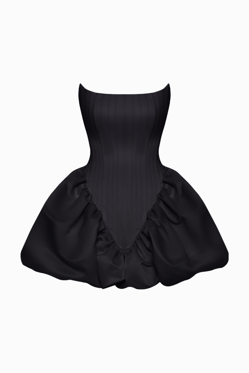 Black Violet Transformer Dress by Balykina, a stylish maxi dress featuring versatile design and elegant fit.