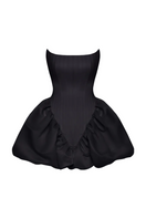 Black Violet Transformer Maxi Dress by Balykina, featuring a flowing silhouette and versatile design for elegant occasions.