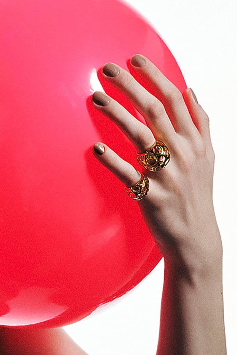 LARGE REPETITION RING - CULT MIA