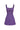 ROBE MINI EN TRICOT VIOLET JANELLE