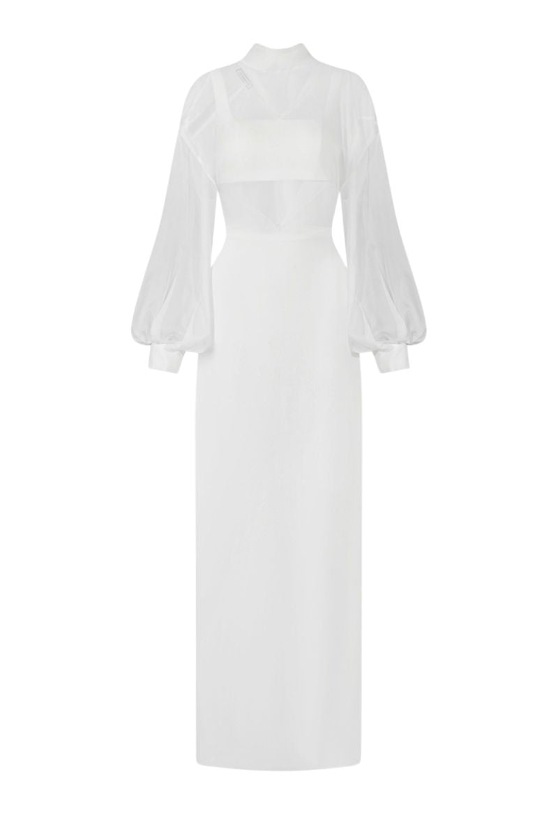 ETHEREAL ELEGANCE TOP AND SKIRT SET - CULT MIA