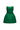 BUSTIER MINI DRESS IN DARK GREEN