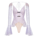 Montsand violet floral cami top with delicate straps and vibrant floral pattern on lightweight fabric.