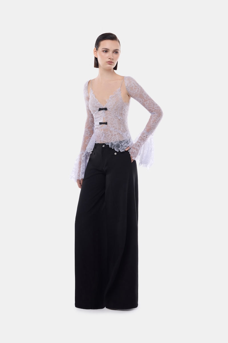 Violet floral camisole top by Montsand featuring a delicate floral print and a soft, comfortable fabric.