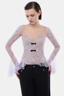 Montsand violet floral camisole top with delicate straps and a soft, flowy fabric, perfect for casual or dressy outfits.
