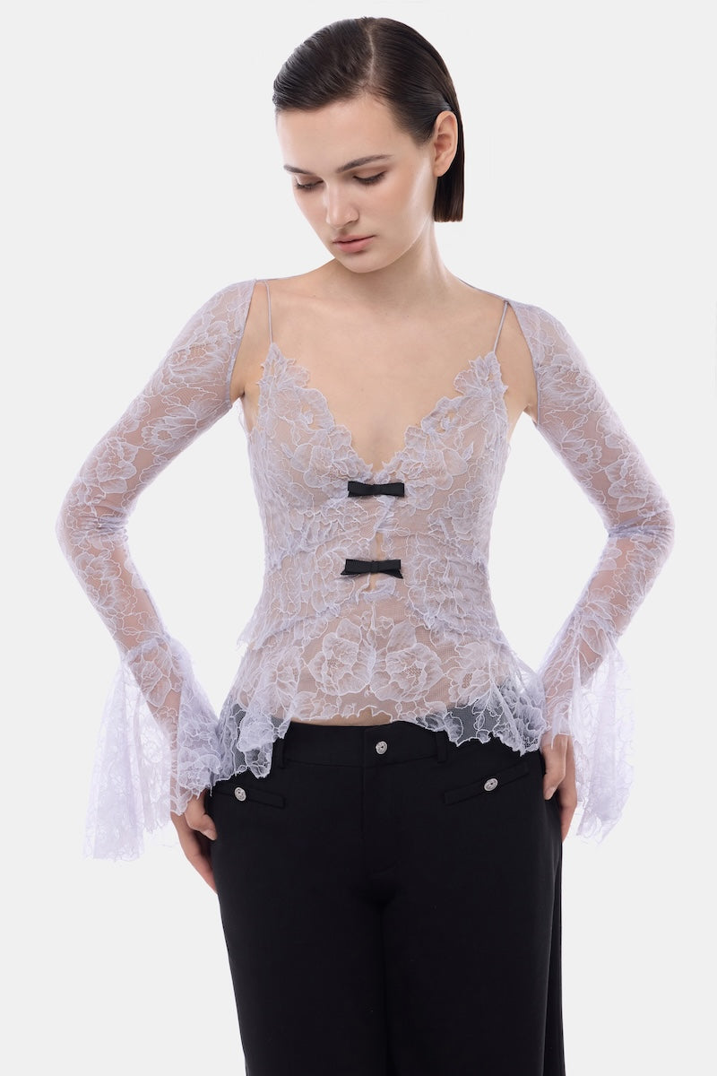 Montsand violet floral camisole top with delicate straps and a soft, flowy fabric, perfect for casual or dressy outfits.