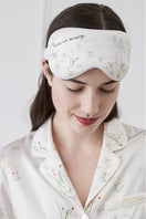 Manito Princess Louise silk eye mask with soft, smooth fabric for comfortable sleep and relaxation, shown in a close-up view.