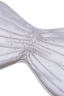 Purple Manito Butterfly Eye Mask, soft homeware sleep mask with butterfly design, ideal for relaxing and eye comfort.