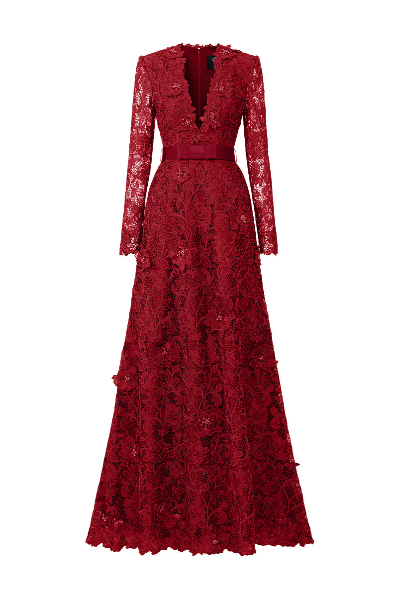 BRITTANY FLARED CAMISOLE BROCADE ORGANZA MAXI DRESS | CULT MIA | Valenciani BRITTANY FLARED CAMISOLE BROCADE ORGANZA MAXI DRESS | CULT MIA | Valenciani