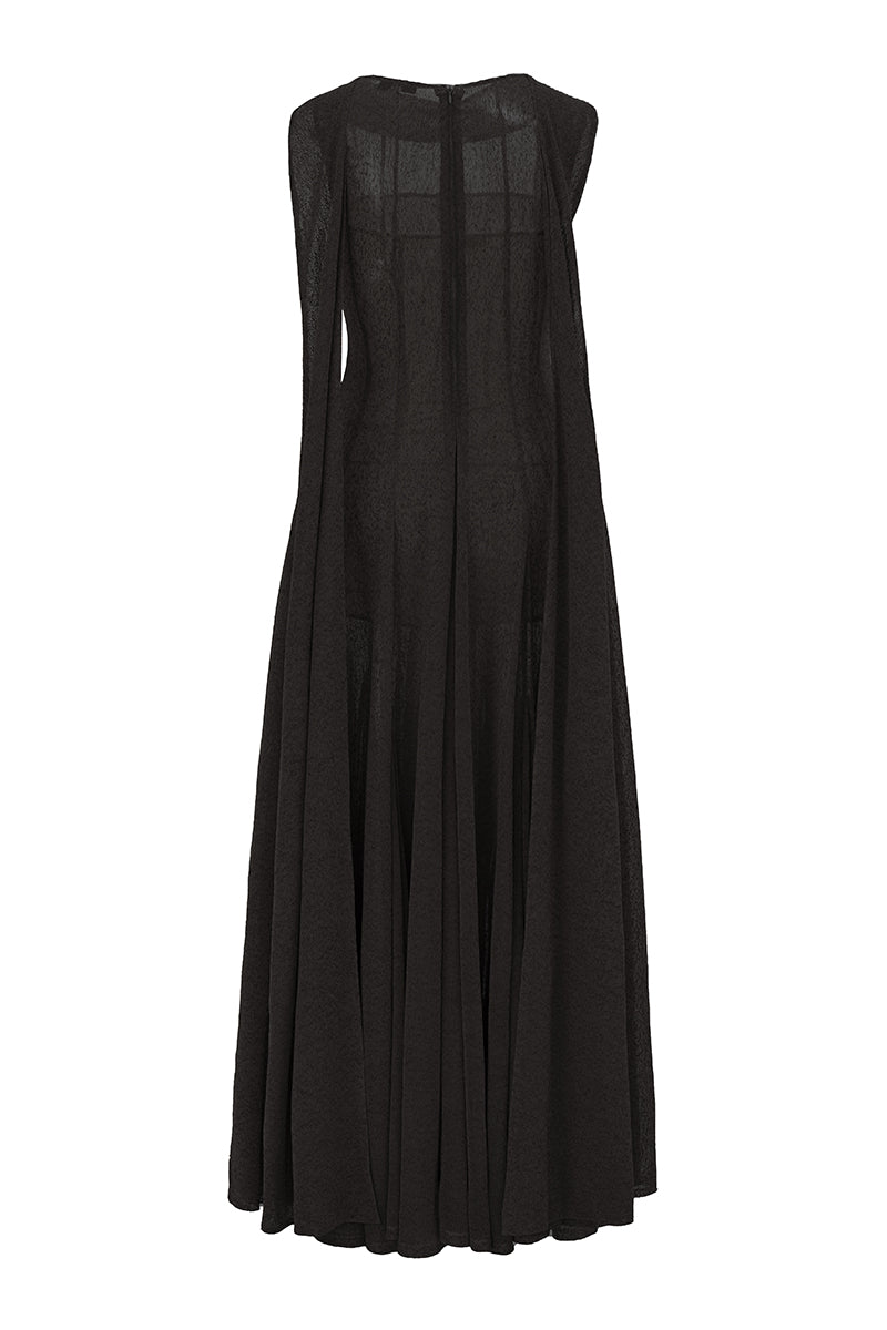 INDA TULLE JERSEY DRESS IN BLACK | CULT MIA | 21Six INDA TULLE JERSEY DRESS IN BLACK | CULT MIA | 21Six
