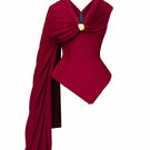 Jenny K Tran Adlington top, stylish women’s blouse with a modern design, shown in the image.